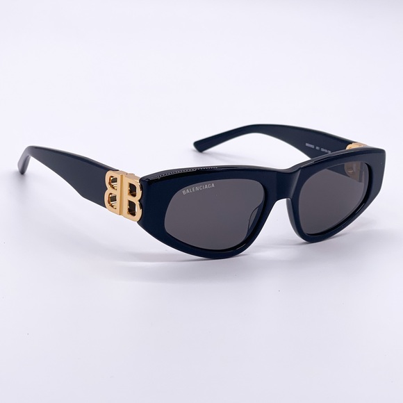 NEW BALENCIAGA BB0095S 001 UNISEX SUNGLASSES BALENCIAGA NEW BALENCIAGA EYEWEAR - Picture 8 of 12